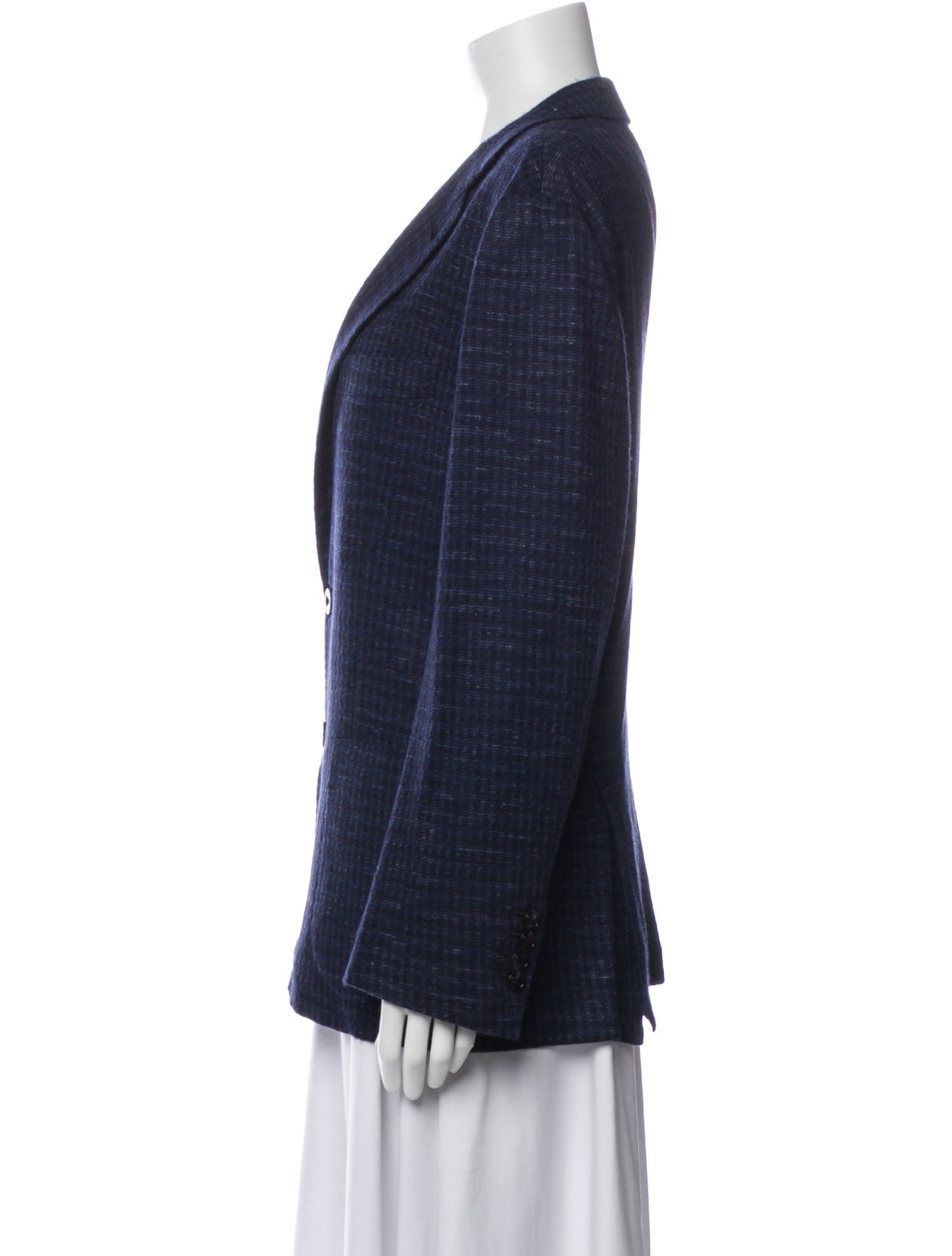 Kiton Cashmere Striped Blazer