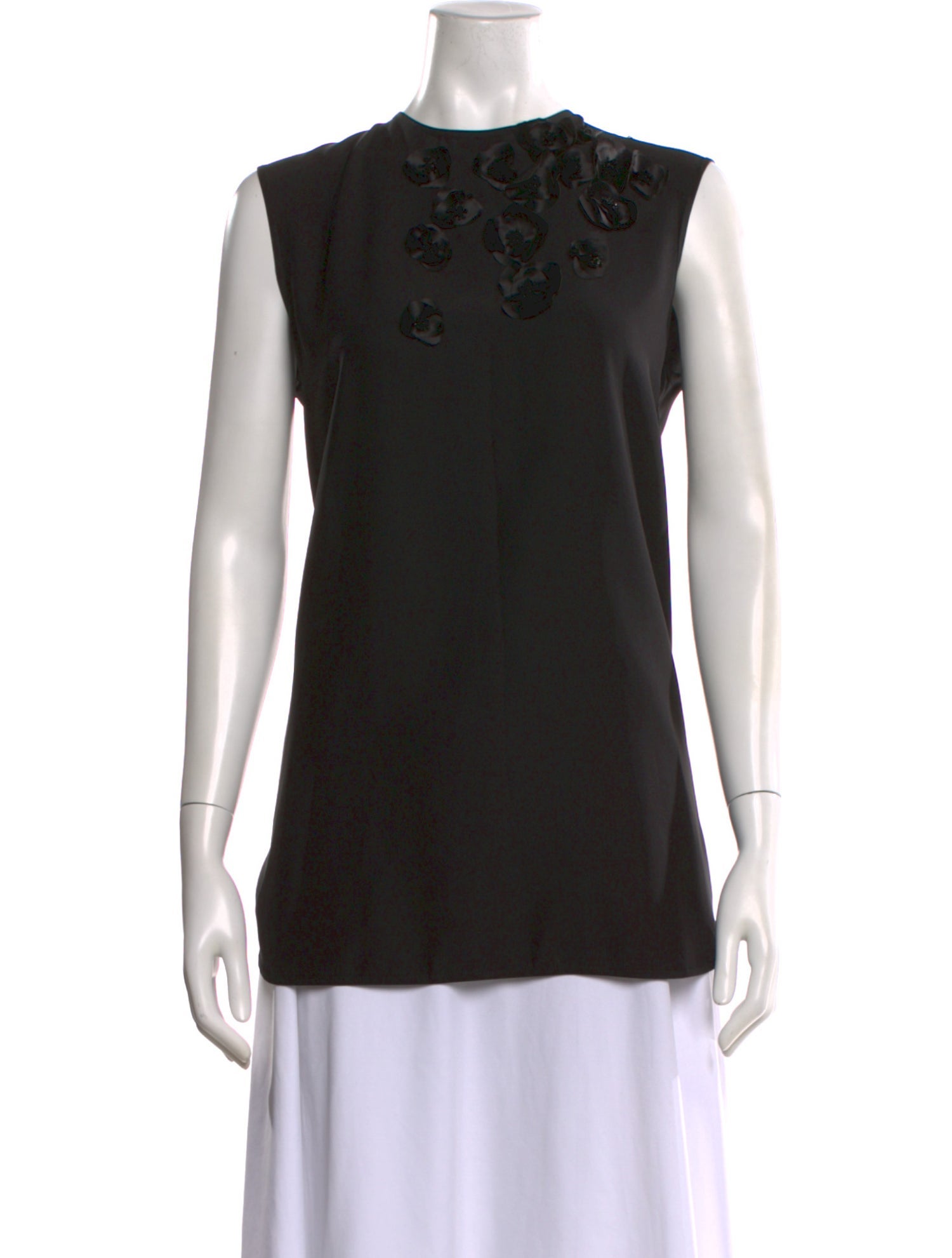 Kiton Silk Crew Neck Top