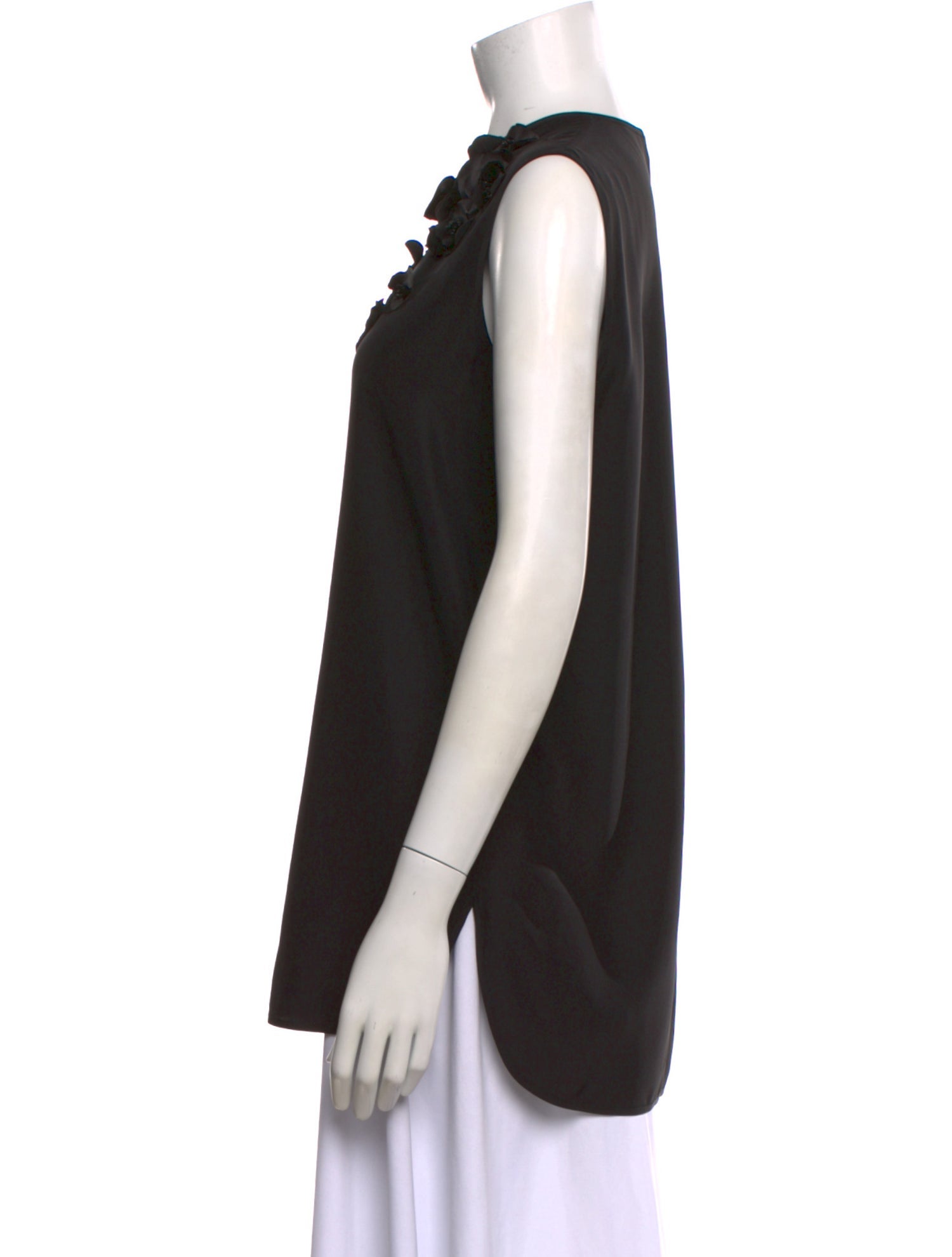 Kiton Silk Crew Neck Top