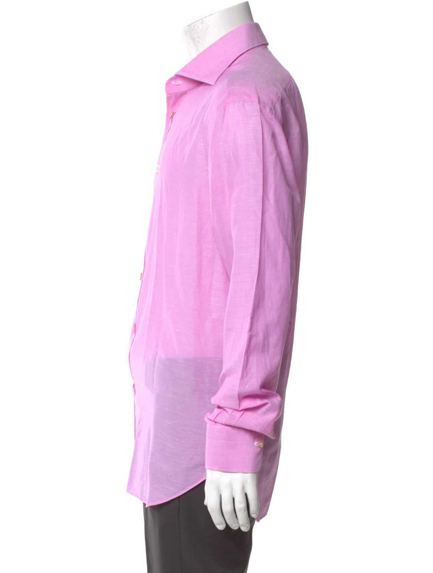 Kiton Long Sleeve Dress Shirt