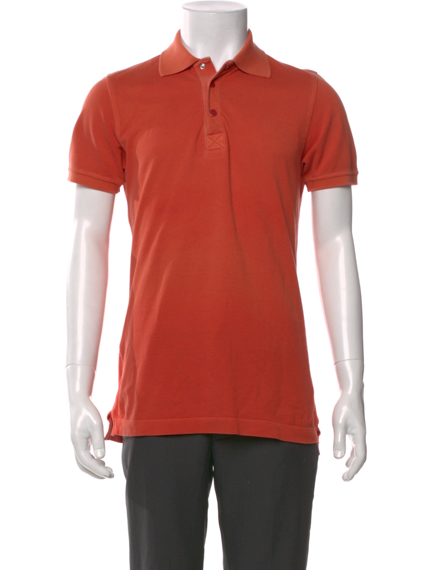 Kiton V-Neck Short Sleeve Polo Shirt