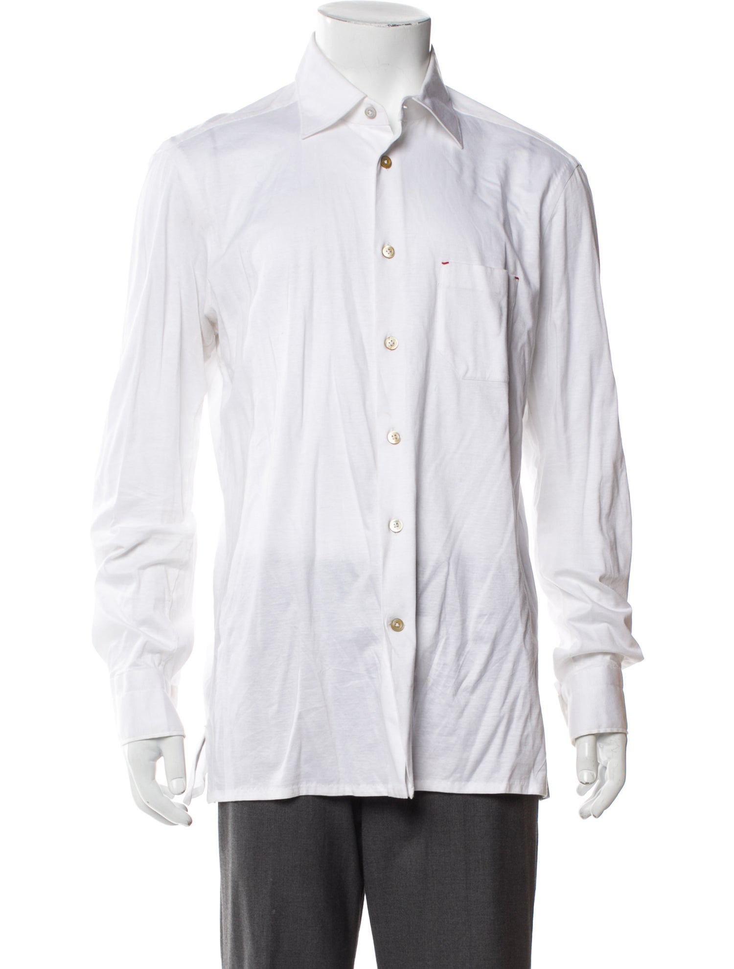 Kiton Long Sleeve Dress Shirt