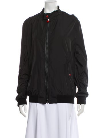 Pre-owned Kiton Bomber Jacket W/ Tags In Gray