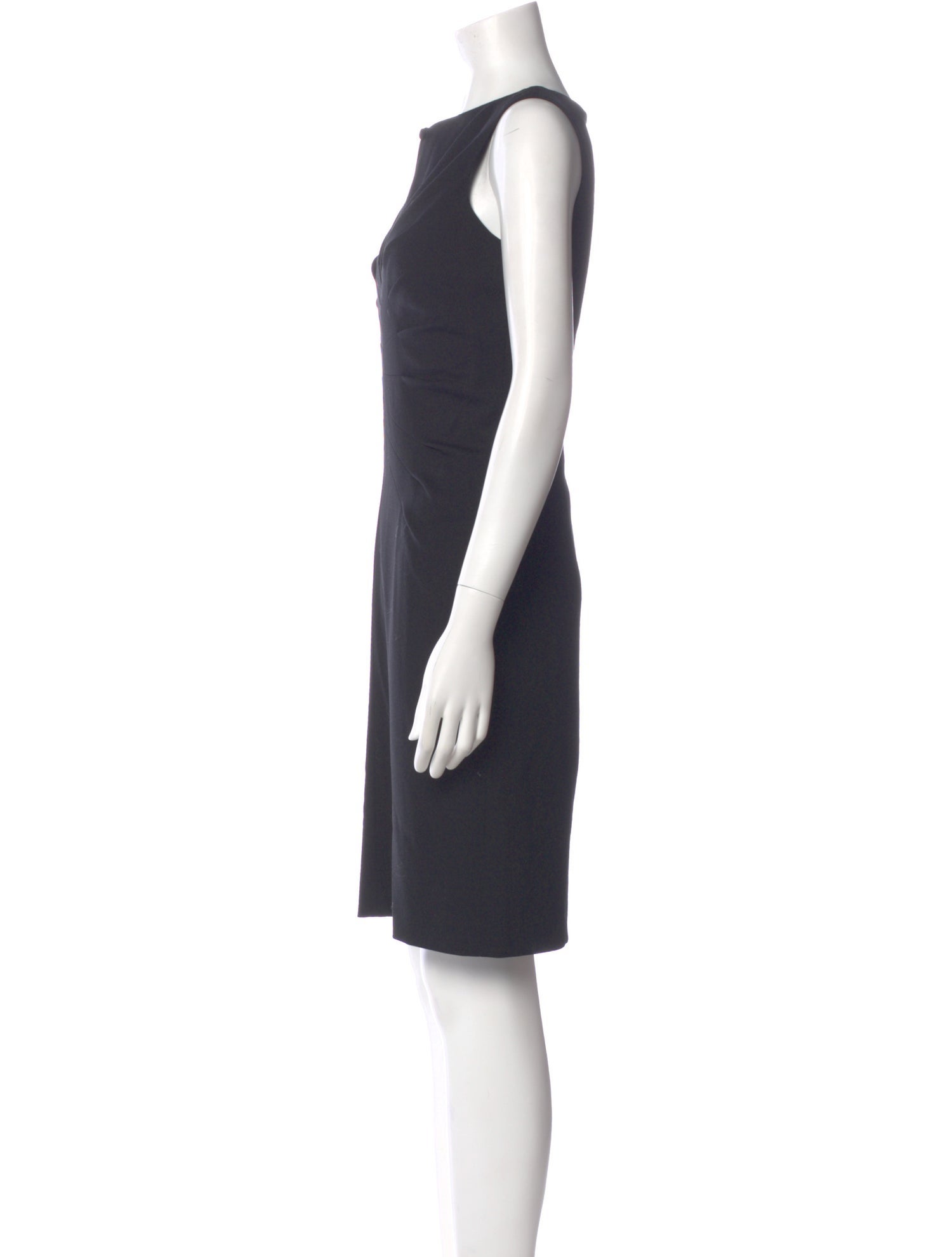 Kiton Wool Knee-Length Dress