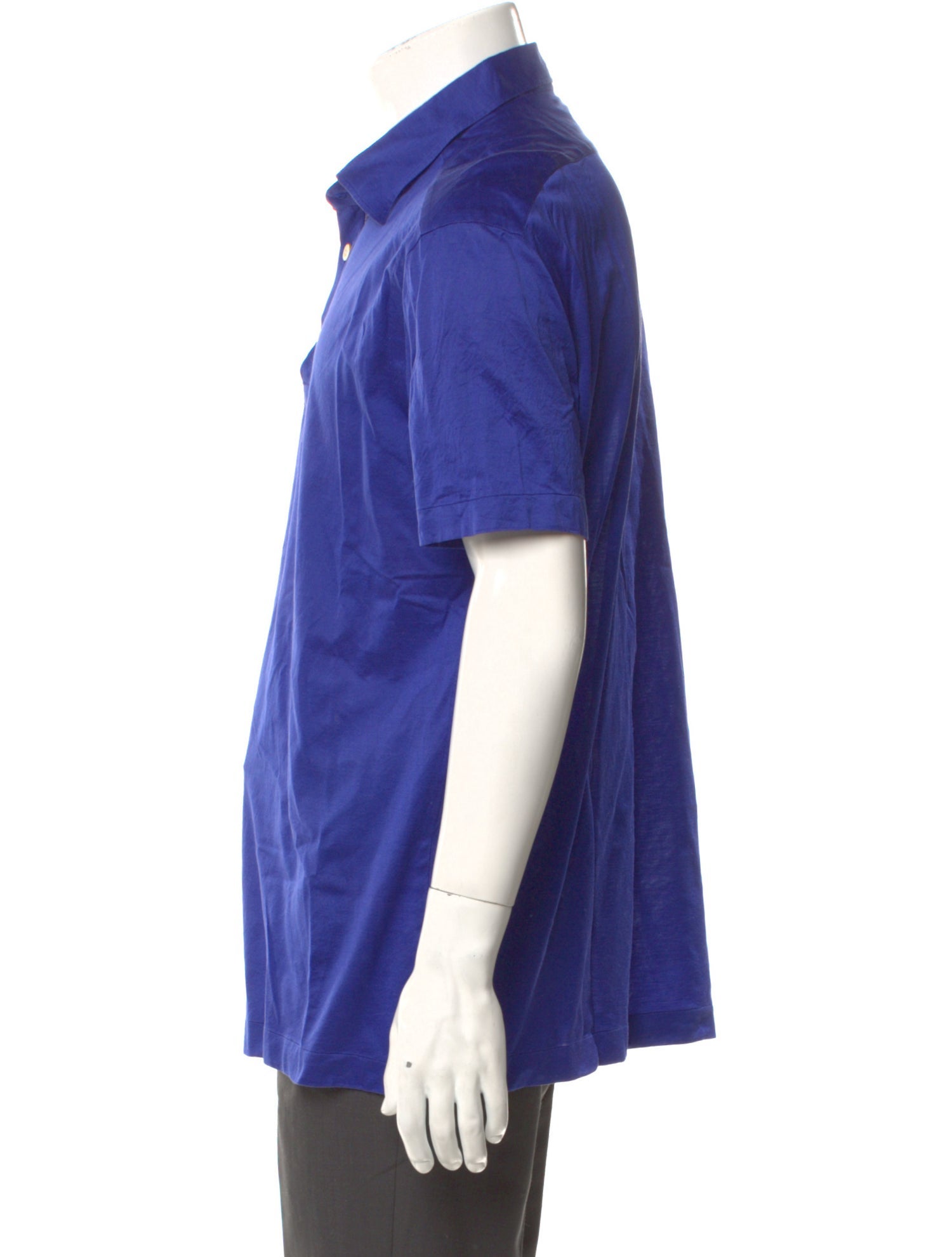 Kiton Collar Short Sleeve Polo Shirt