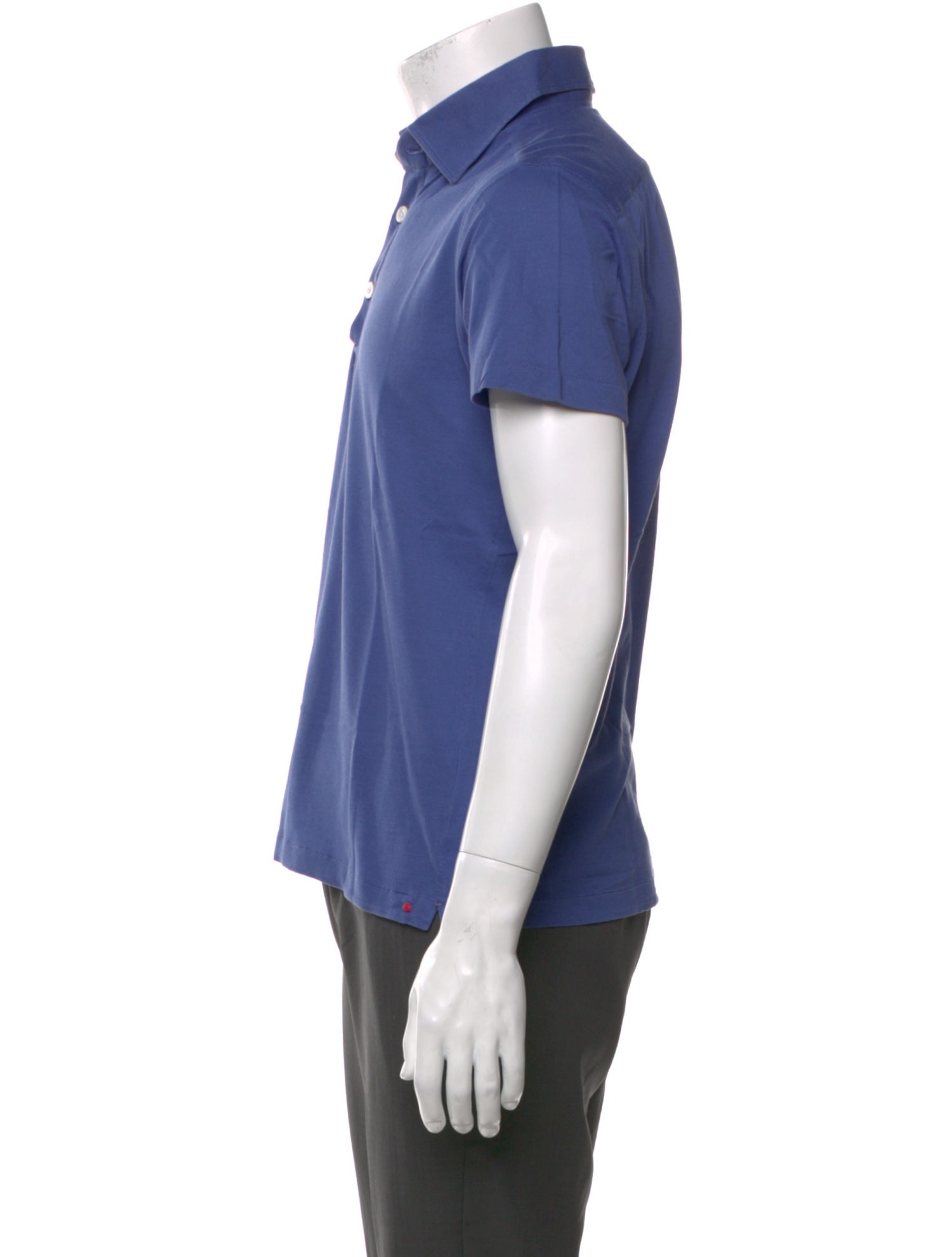 Kiton Crew Neck Short Sleeve Polo Shirt