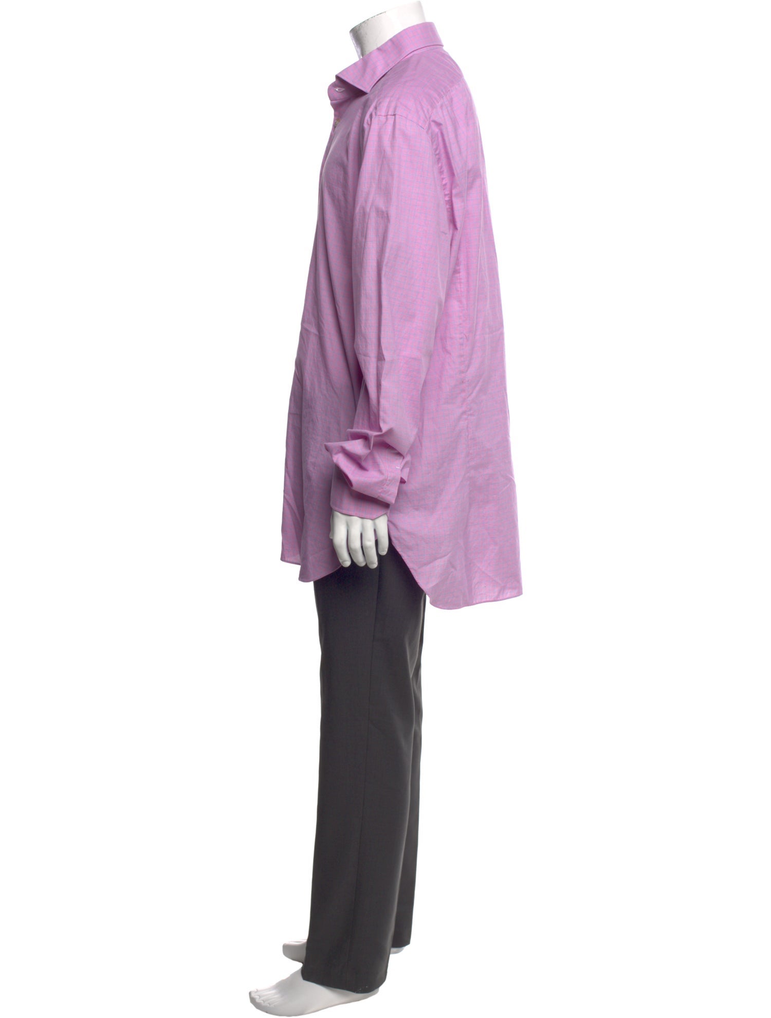 Kiton Crew Neck Long Sleeve Polo Shirt