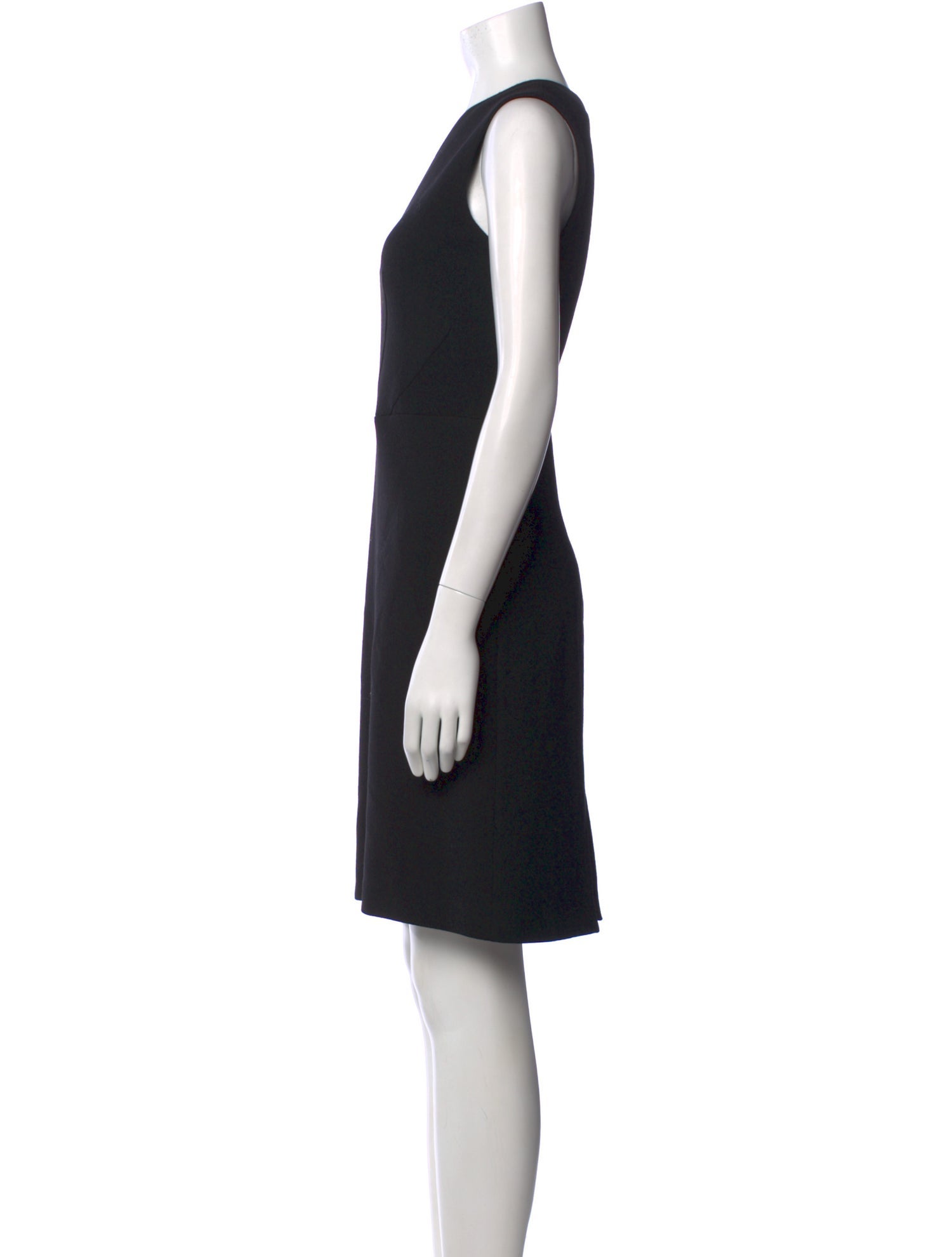 Kiton V-Neck Knee-Length Dress