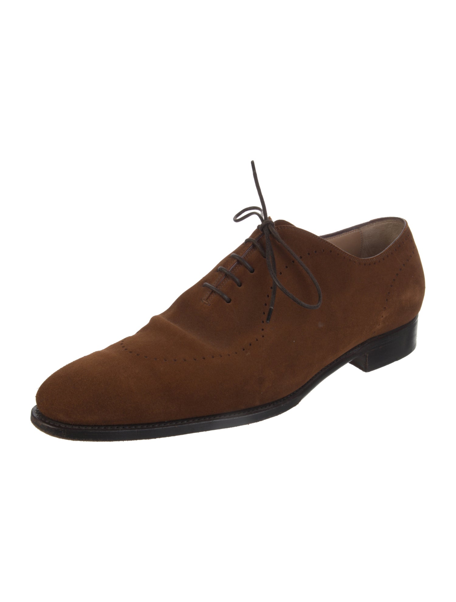 Kiton Suede Oxfords