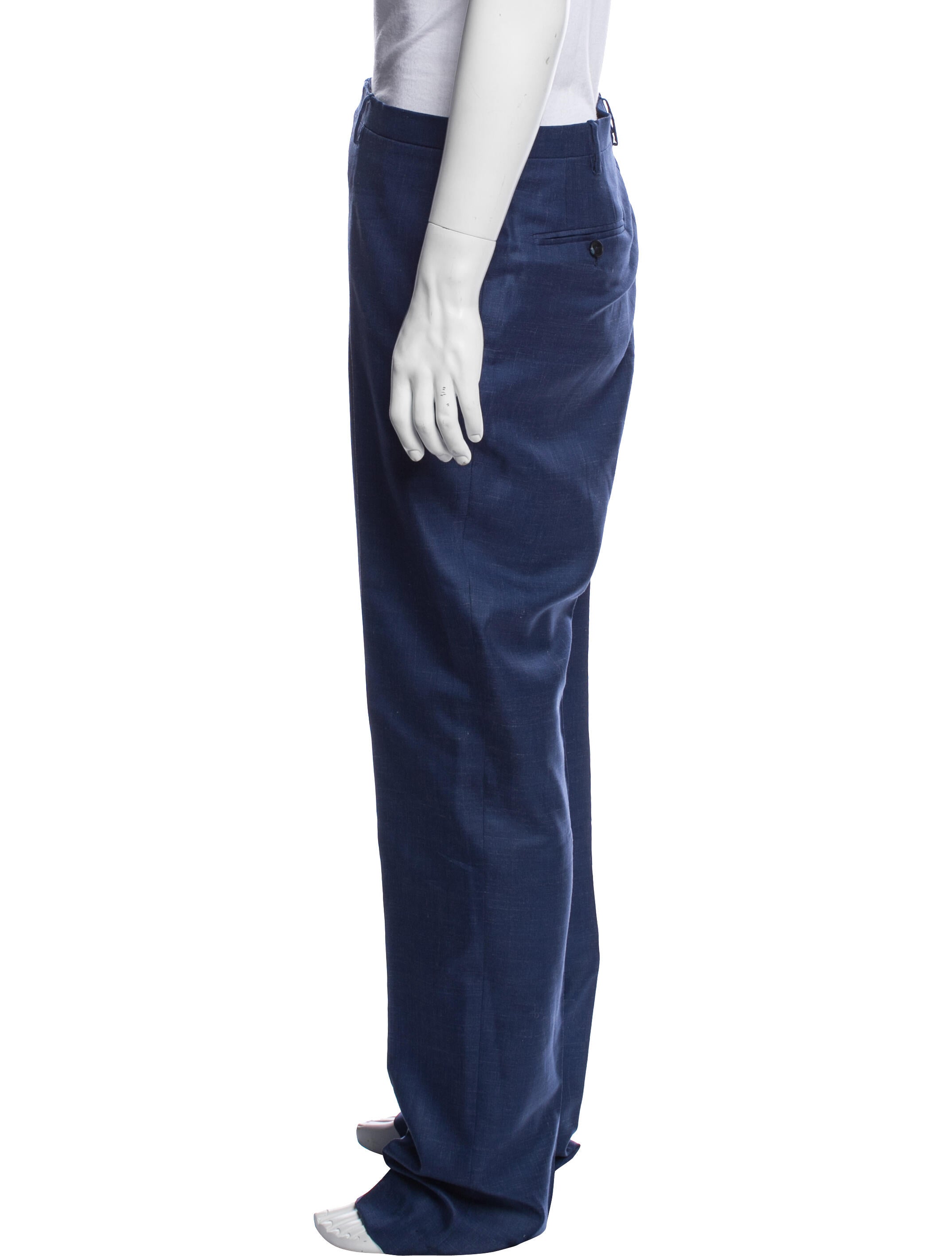 Kiton Silk Dress Pants
