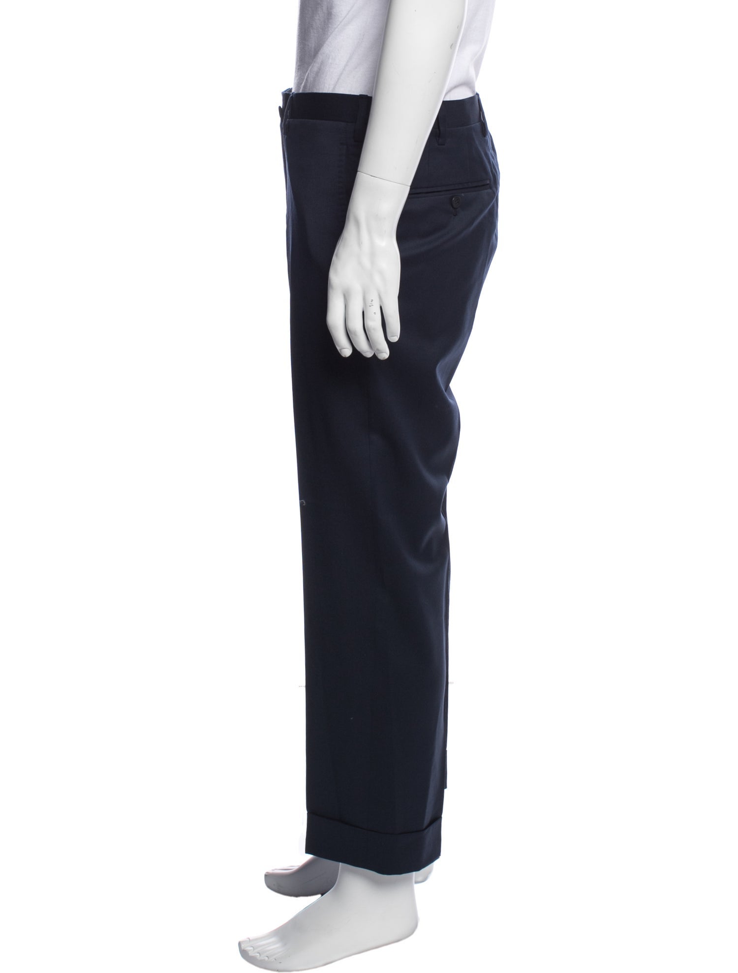 Kiton Wool Dress Pants