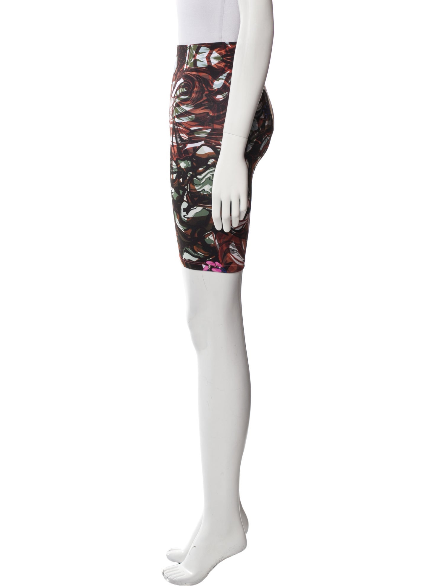 Kika Vargas Printed Knee-Length Shorts