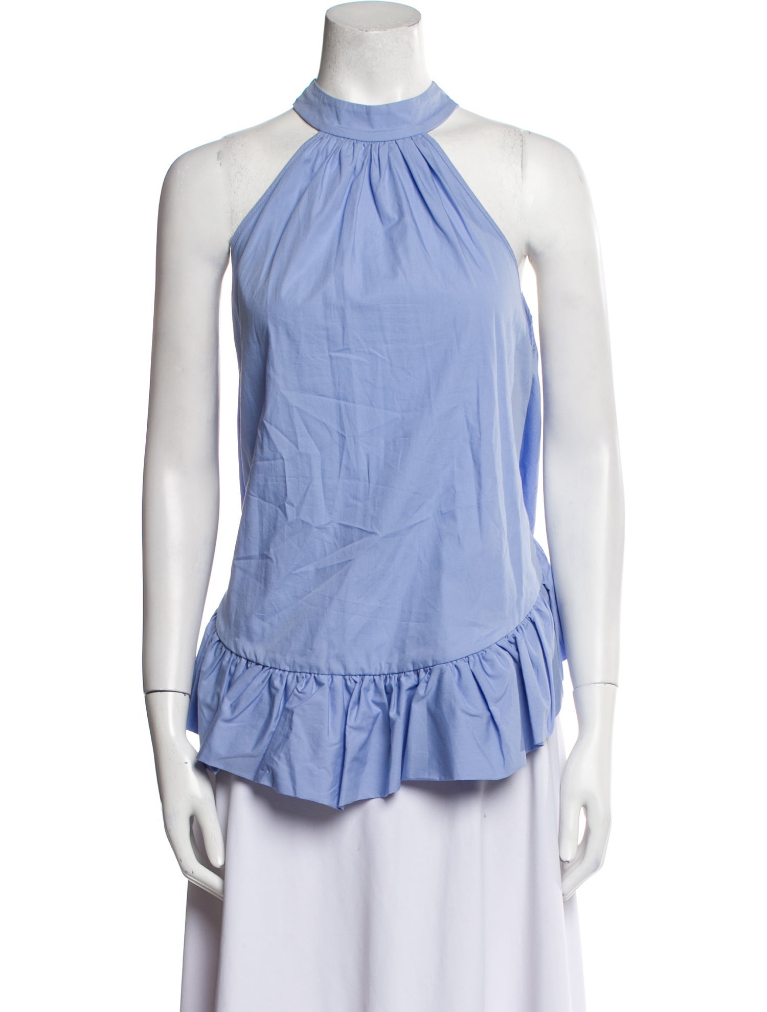 Kika Vargas Halterneck Sleeveless Blouse w/ Tags