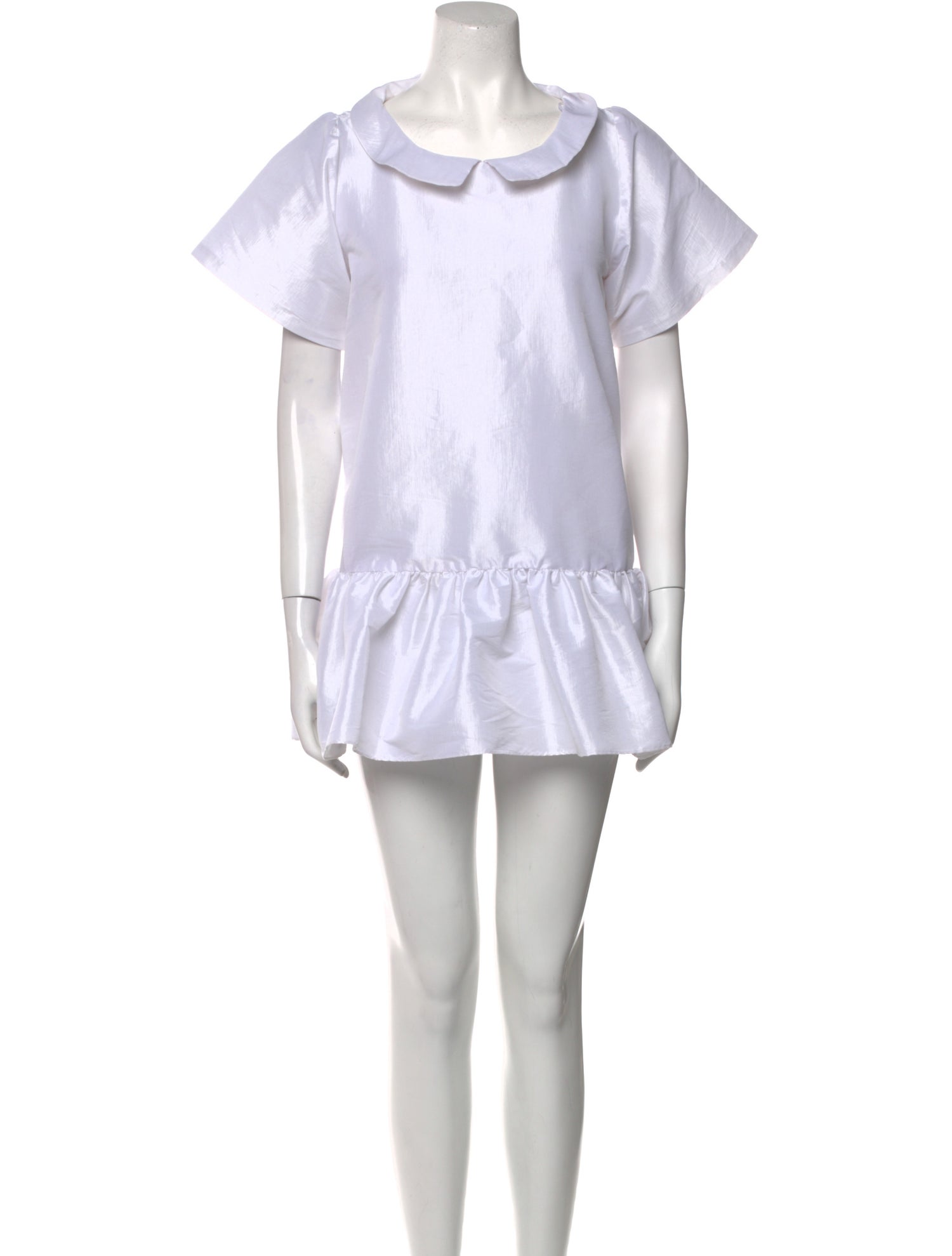 Kika Vargas Silk Mini Dress