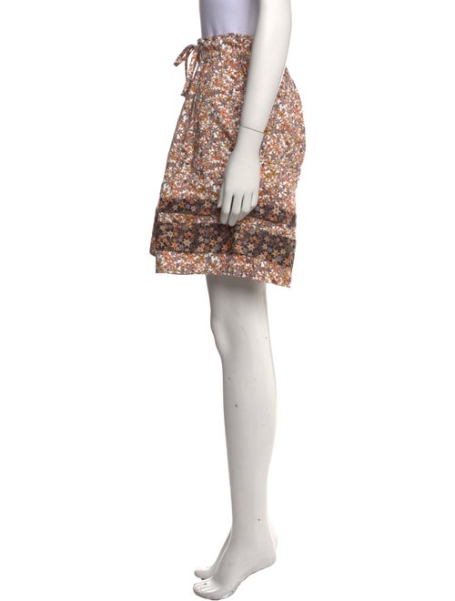 Kika Vargas Printed Mini Shorts
