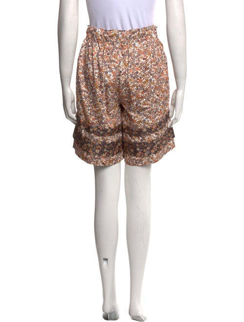 Kika Vargas Printed Mini Shorts