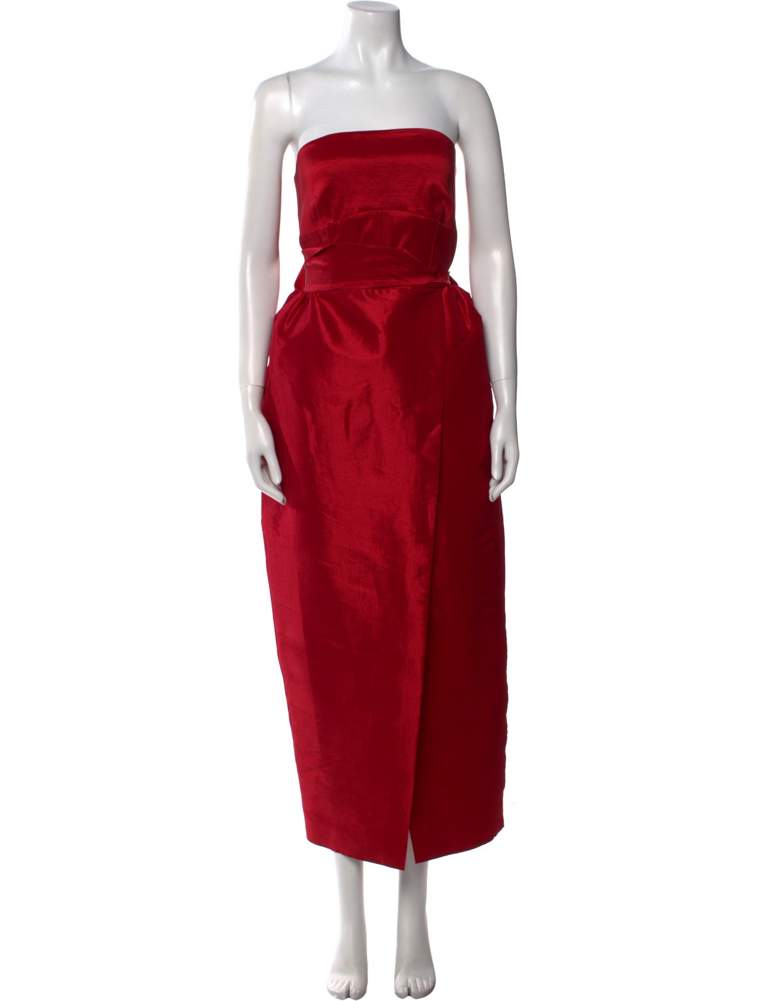 Kika Vargas Strapless Midi Length Dress w/ Tags