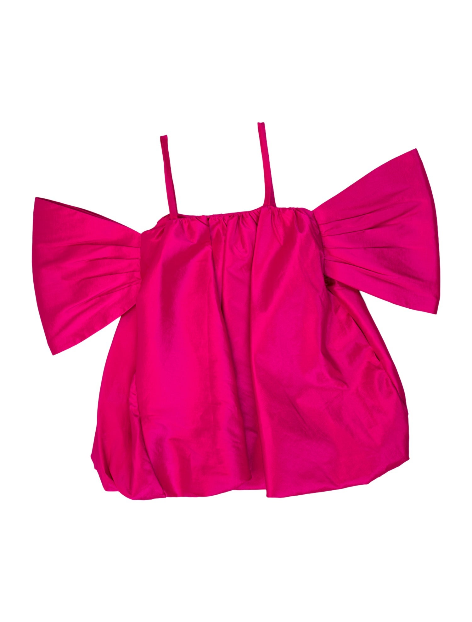 Kika Vargas Square Neckline Mini Dress