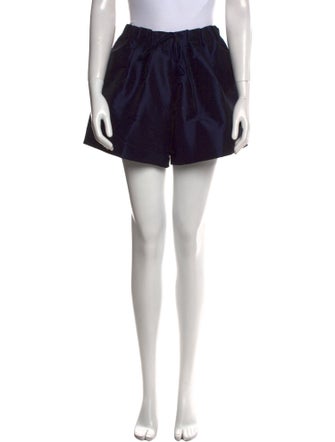Kika Vargas Silk Mini Shorts
