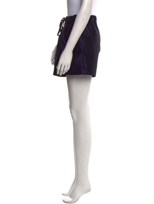 Kika Vargas Silk Mini Shorts