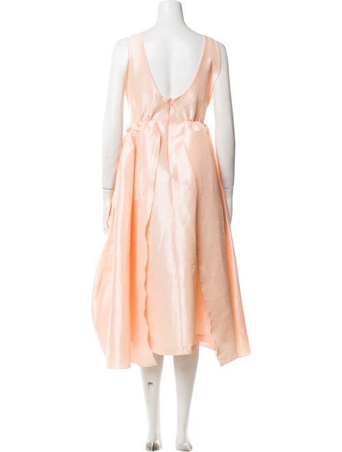 Kika Vargas Silk Midi Length Dress