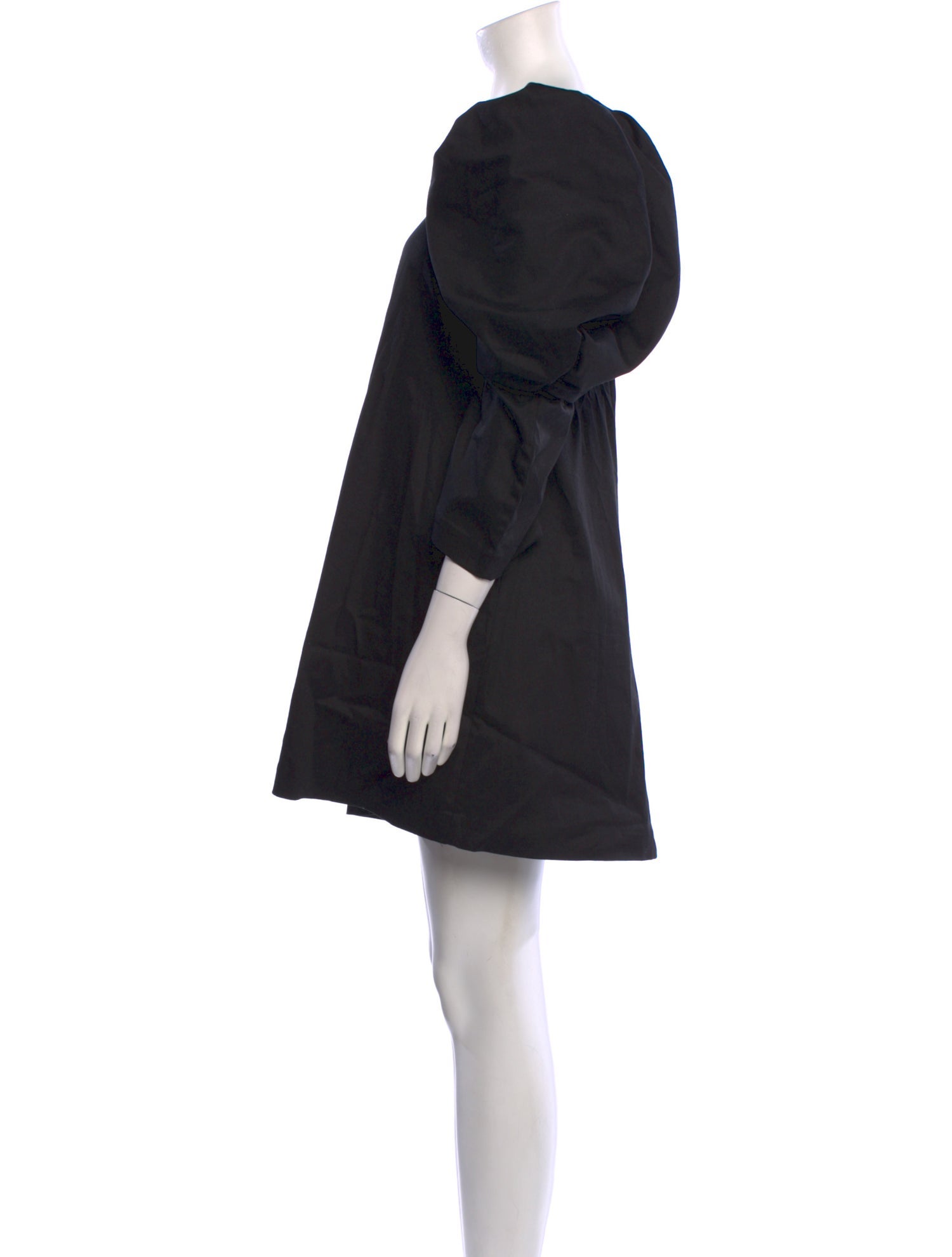 Kika Vargas Square Neckline Mini Dress