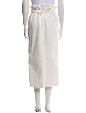 Kika Vargas Ruffle Embellishment Midi Length Skirt