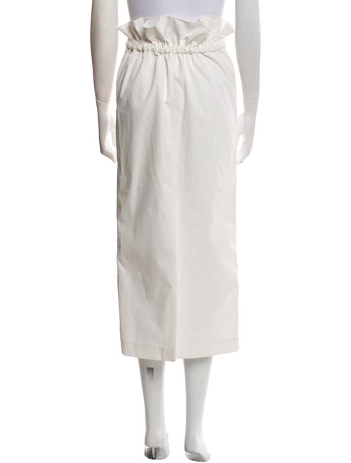 Kika Vargas Ruffle Embellishment Midi Length Skirt