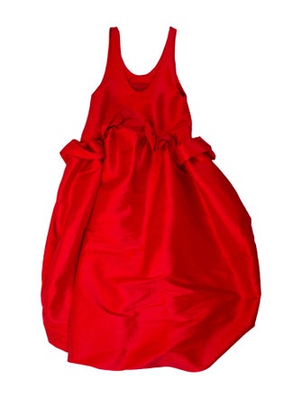 Kika Vargas Strapless Long Dress