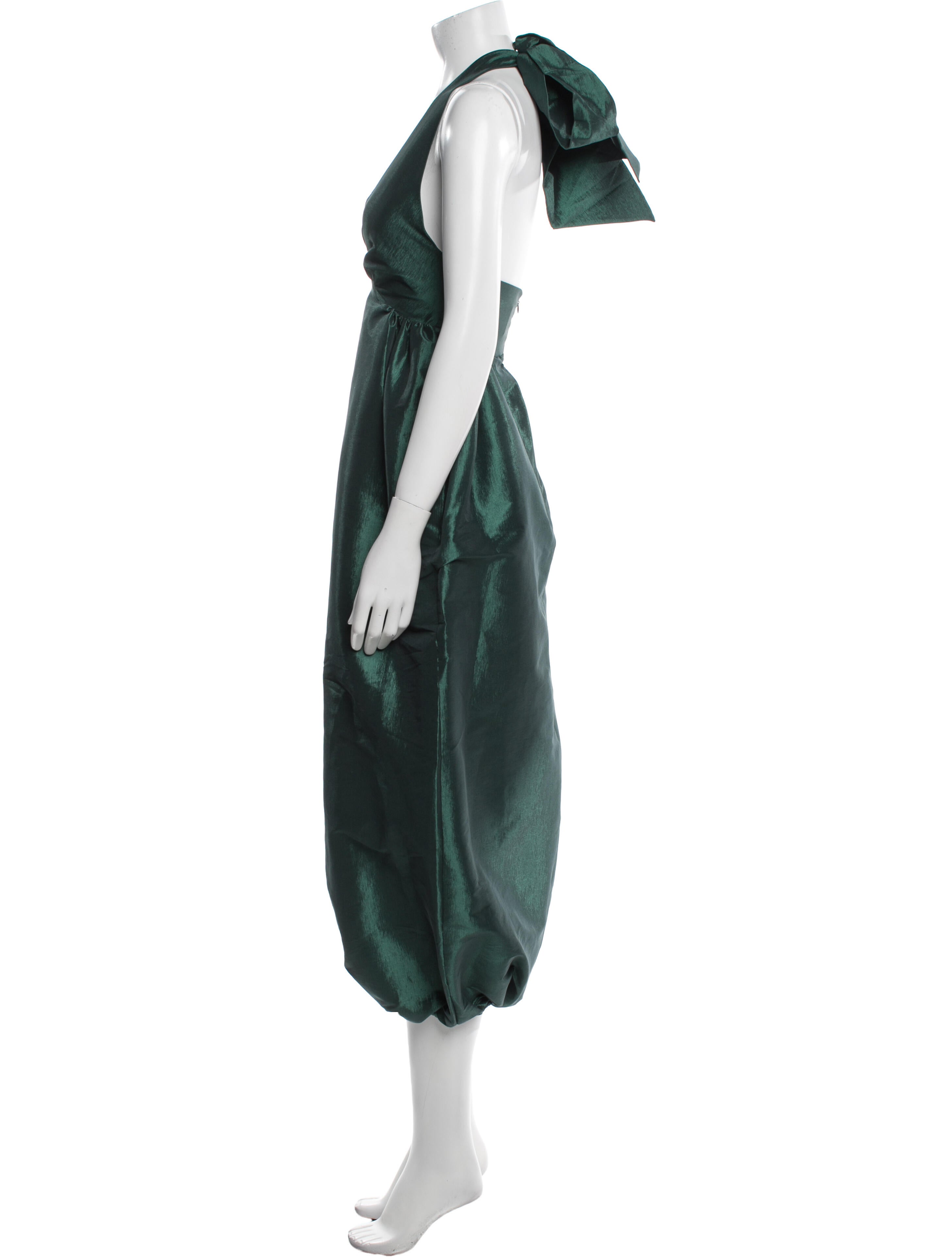 Kika Vargas Halterneck Long Dress