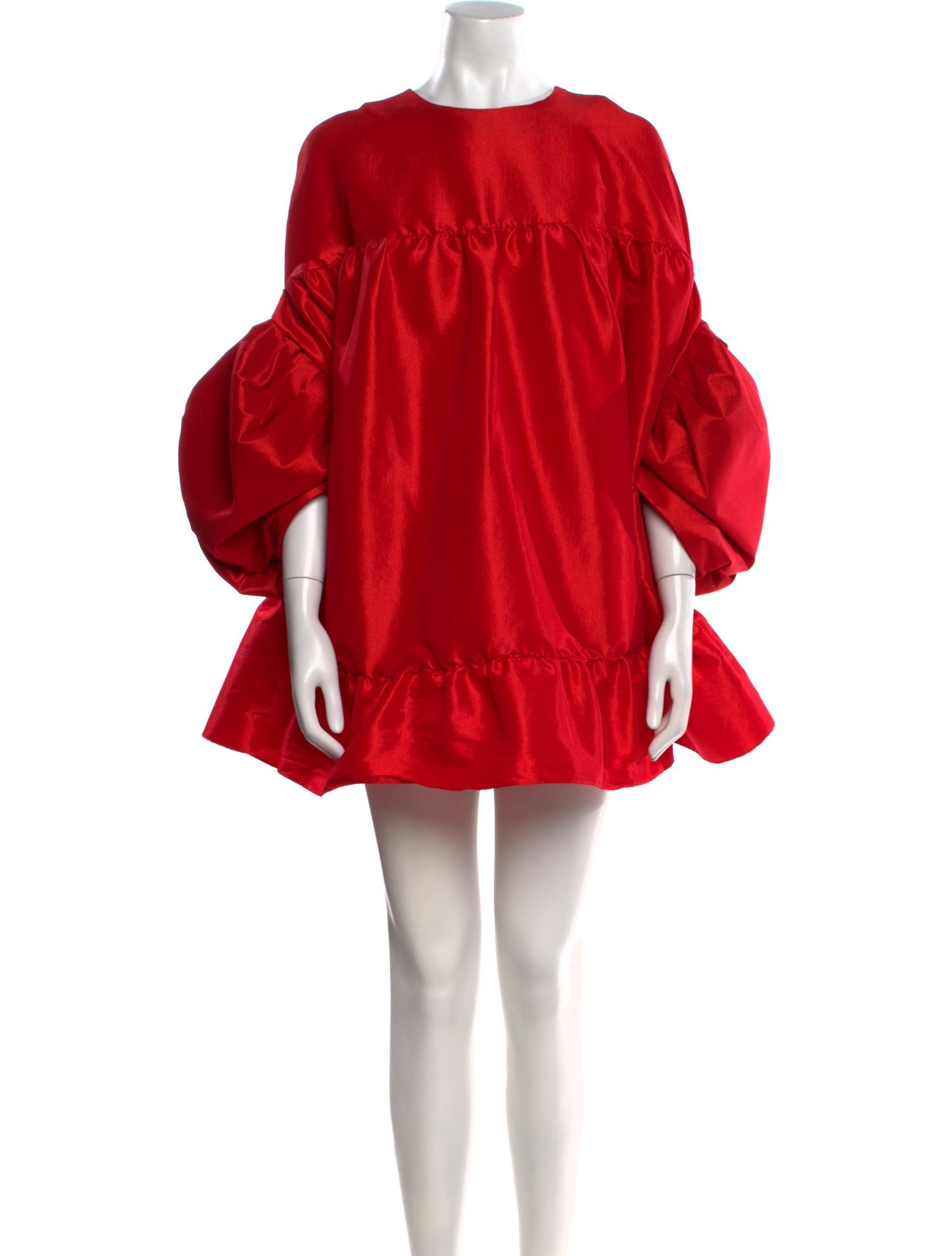 Kika Vargas Silk Mini Dress
