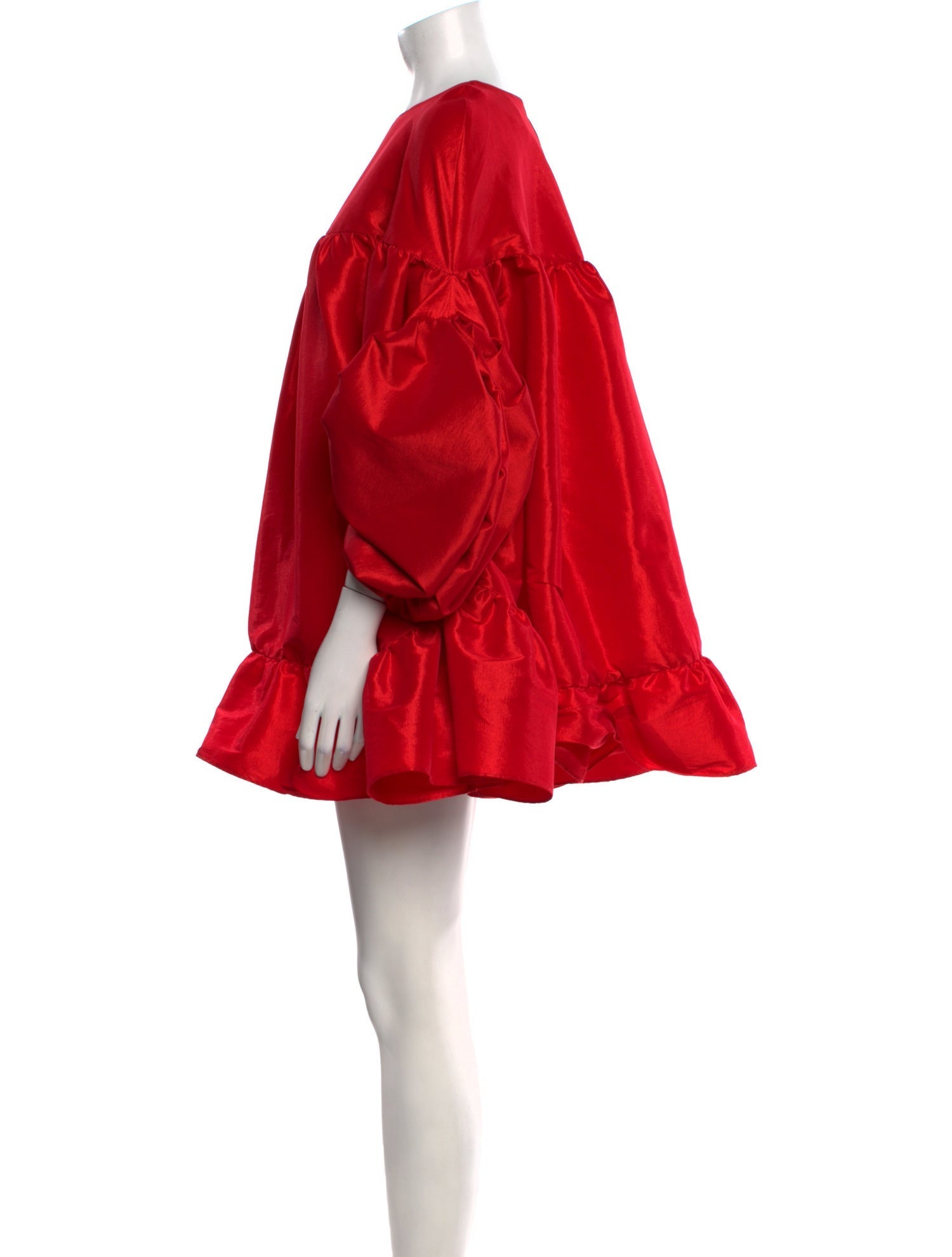 Kika Vargas Silk Mini Dress