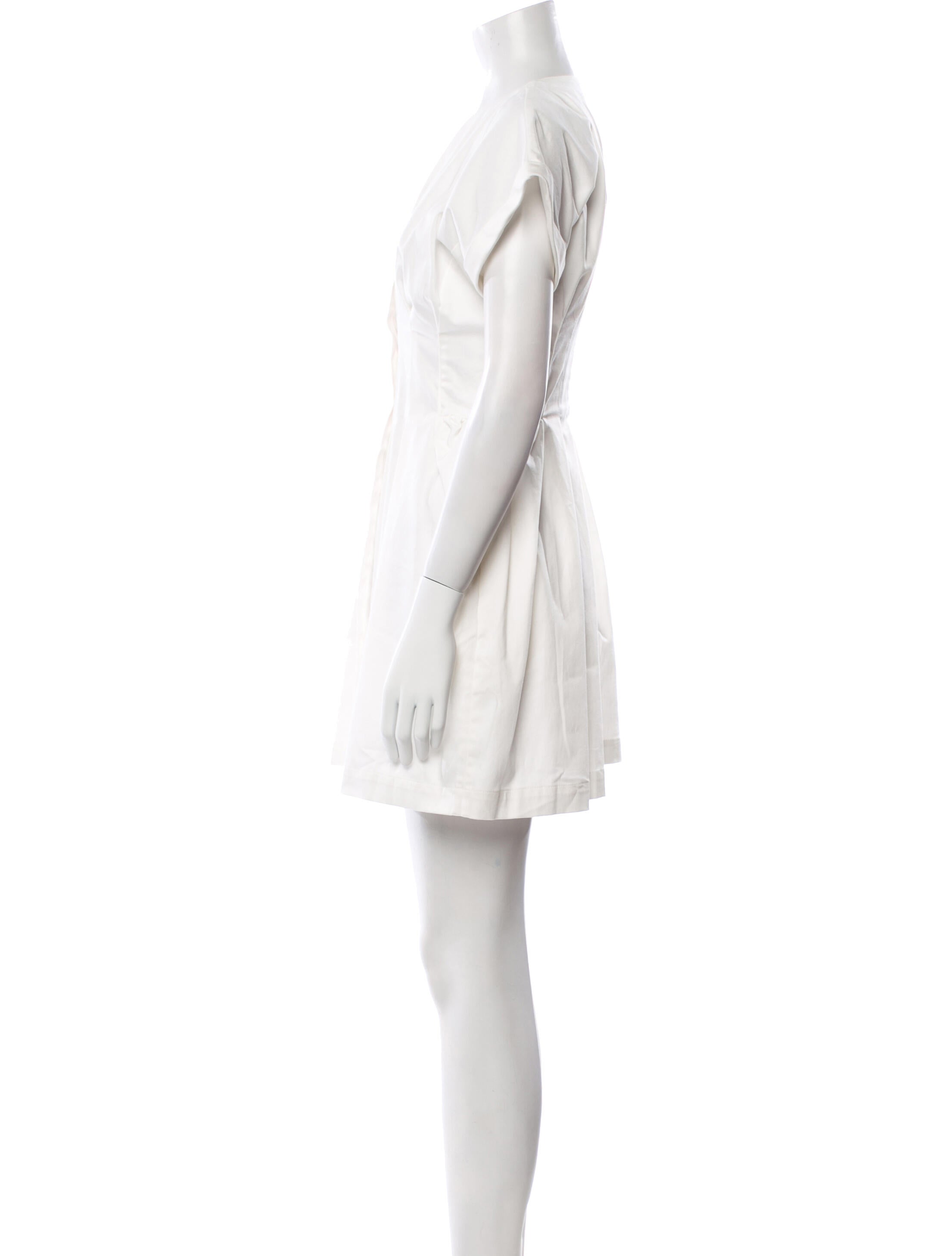 Kika Vargas V-Neck Mini Dress w/ Tags