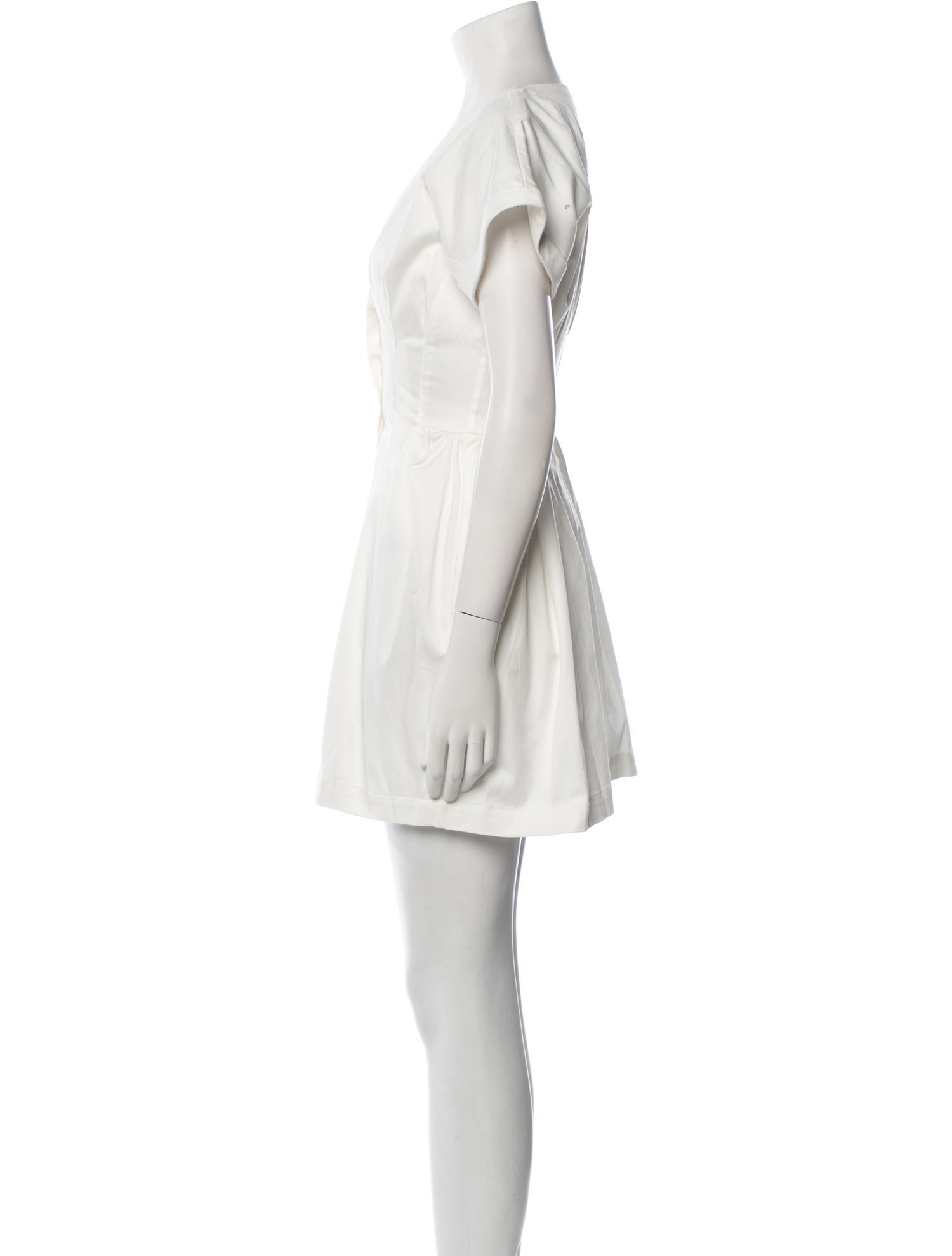 Kika Vargas V-Neck Mini Dress w/ Tags