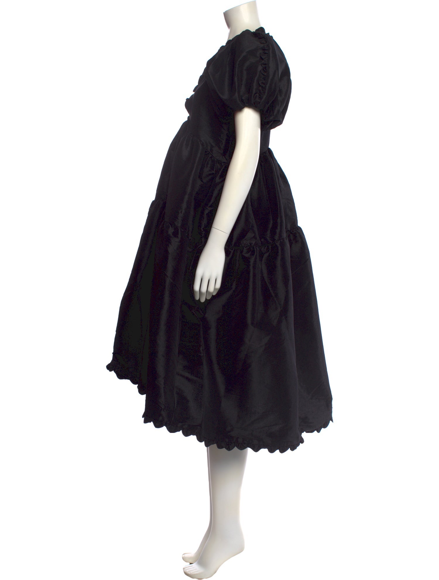 Kika Vargas Lace Pattern Midi Length Dress w/ Tags