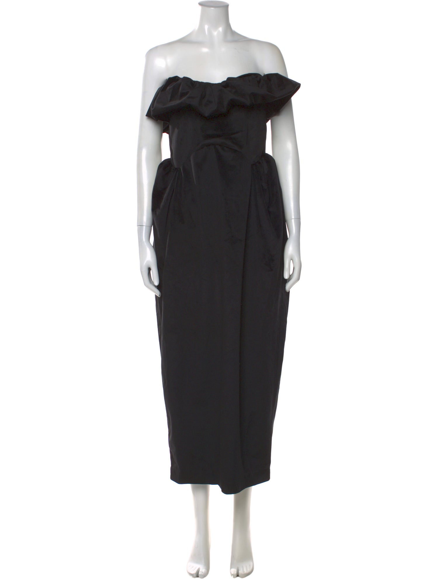 Kika Vargas Silk Midi Length Dress