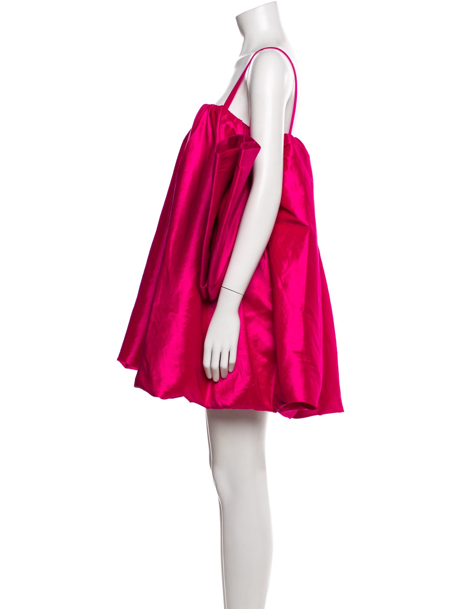 Kika Vargas Square Neckline Mini Dress