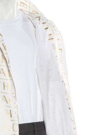 KITH x Versace Graphic Print Moto Jacket