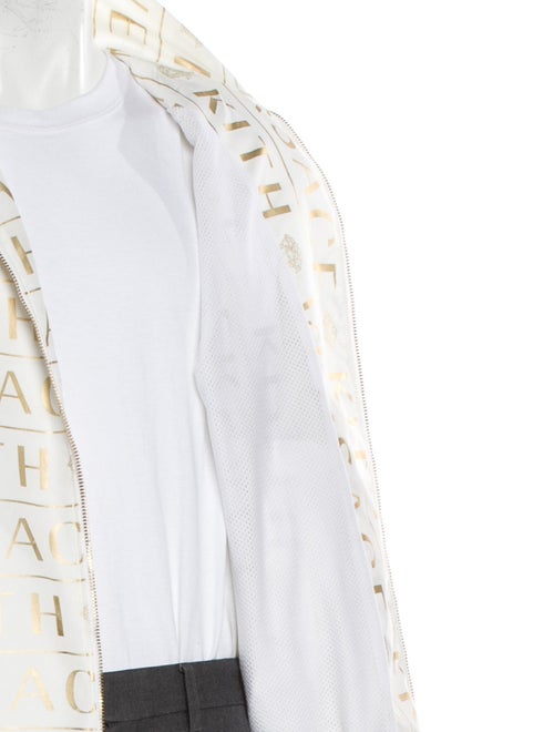 KITH x Versace Graphic Print Moto Jacket