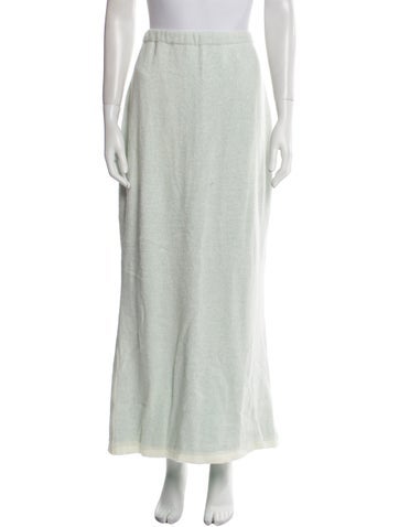 Buci NYC Skirts Raw-Edge Trim Long Skirt XS