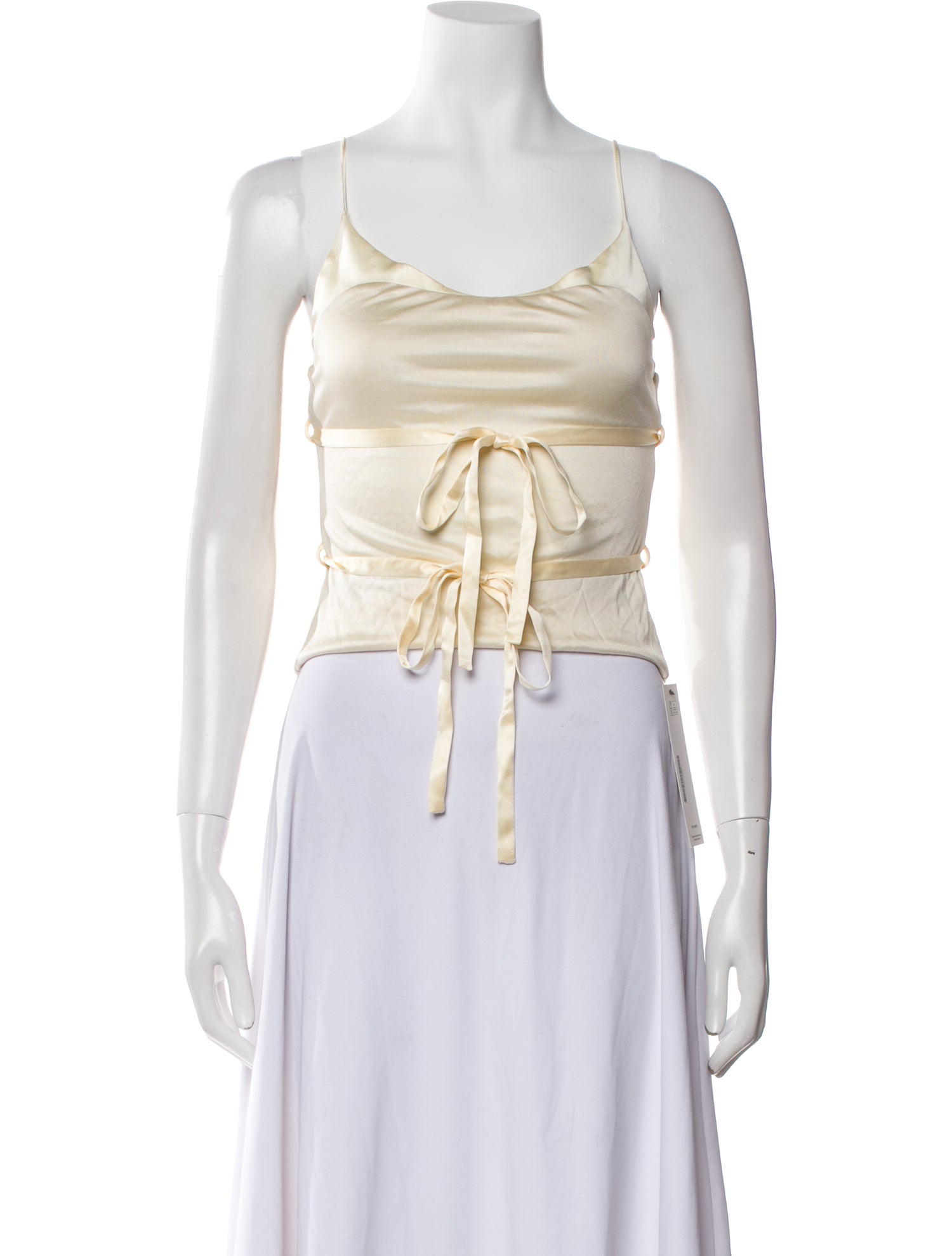 Buci NYC Scoop Neck Sleeveless Crop Top w/ Tags