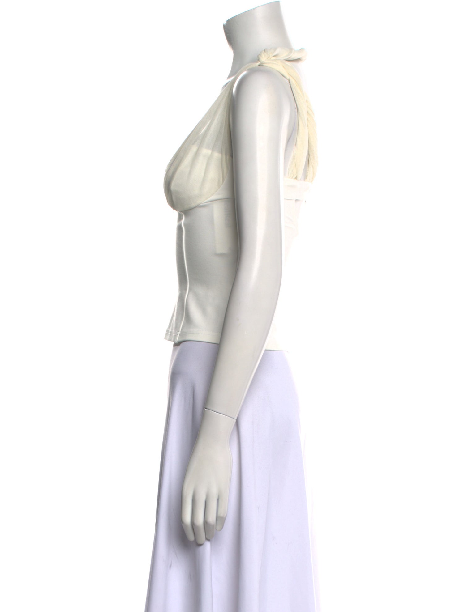 Buci NYC V-Neck Sleeveless Crop Top w/ Tags