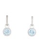 Kiki McDonough 18K Topaz & Diamond Mini Drop Convertible Huggie Earrings