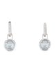 Kiki McDonough 18K Topaz & Diamond Mini Drop Convertible Huggie Earrings