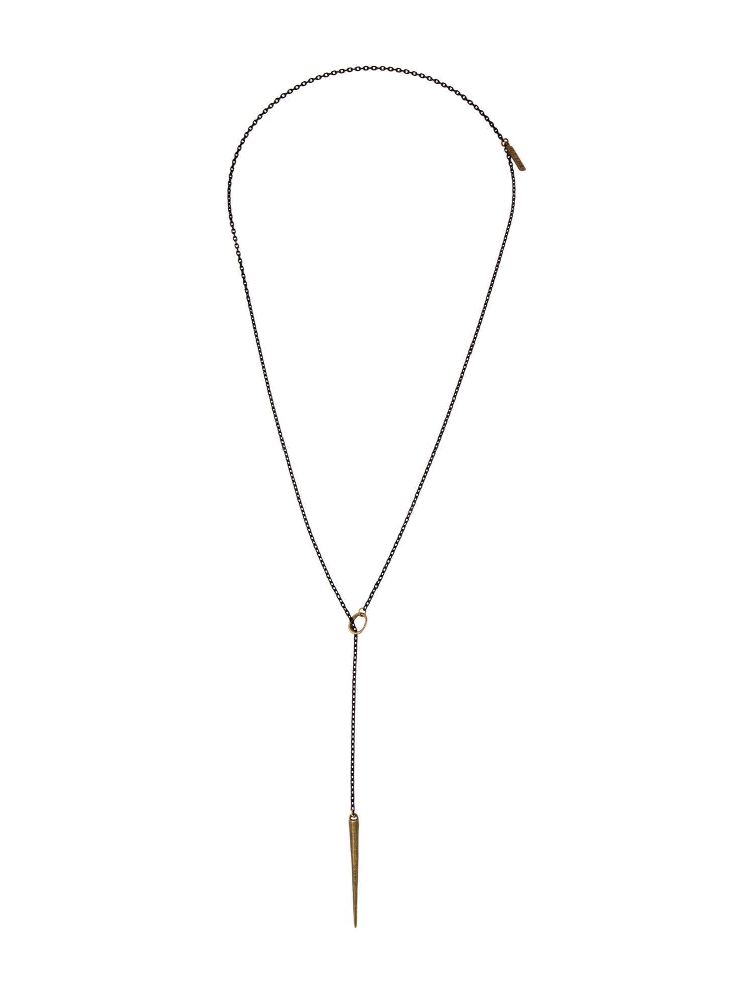 K/LLER Collection Quill Lariat Necklace