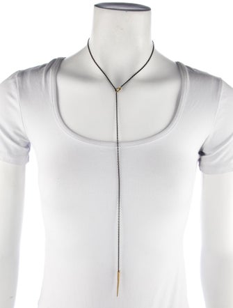 K/LLER Collection Quill Lariat Necklace