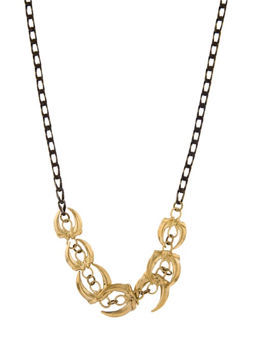 K/LLER Collection Claw Pendant Necklace