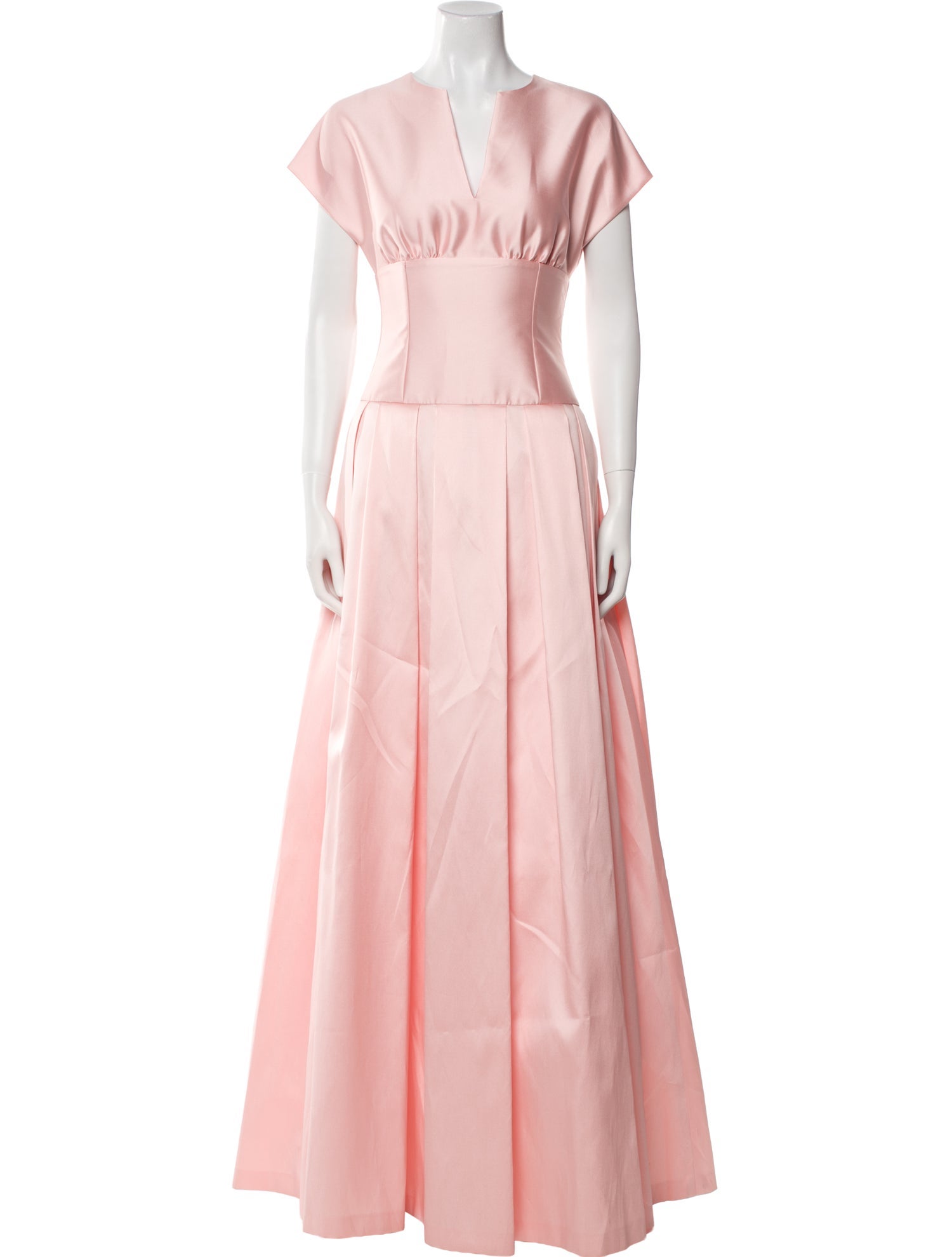 Sabina Bilenko V-Neck Long Dress