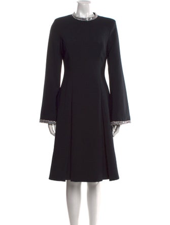 Sabina Bilenko Crew Neck Midi Length Dress