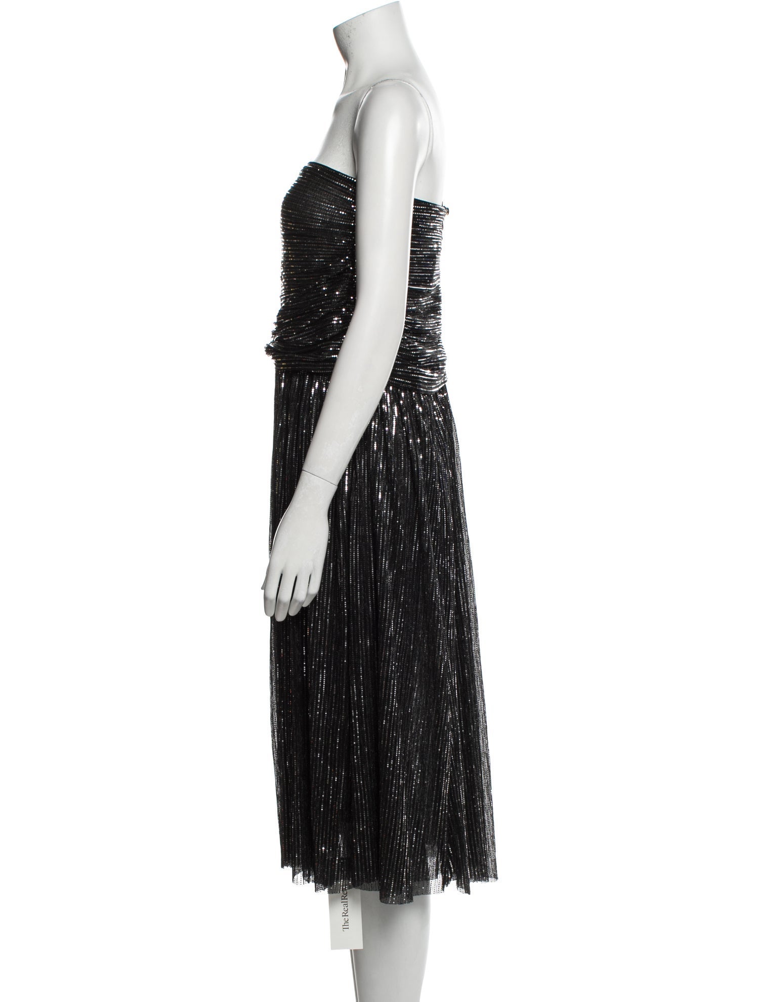 Sabina Bilenko Striped Knee-Length Dress w/ Tags